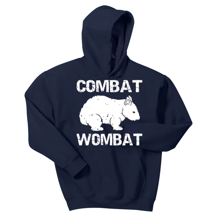 Combat Wombat Kids Hoodie