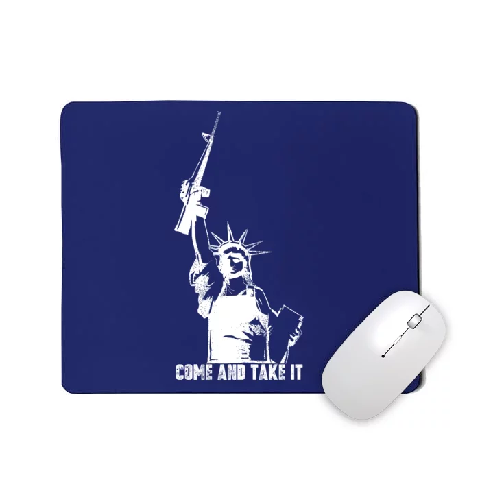 Come & Take It Liberty Gun & Second Amendment Mousepad