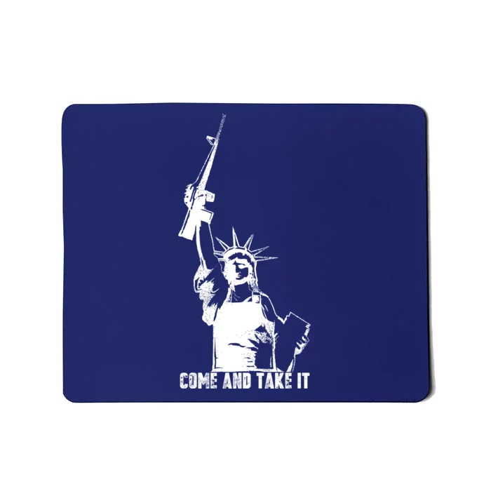 Come & Take It Liberty Gun & Second Amendment Mousepad