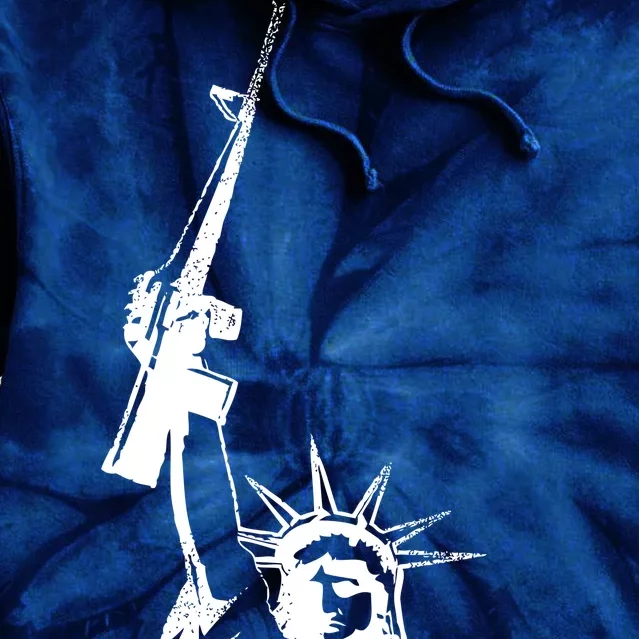 Come & Take It Liberty Gun & Second Amendment Tie Dye Hoodie