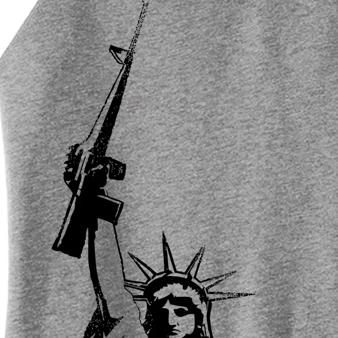 Come & Take It Liberty Gun & Second Amendment Women’s Perfect Tri Rocker Tank