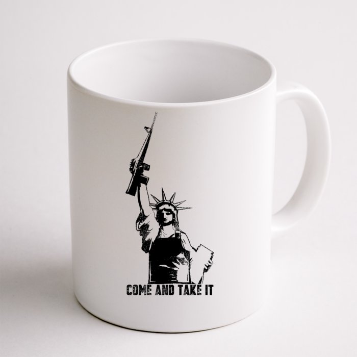 Come & Take It Liberty Gun & Second Amendment Front & Back Coffee Mug