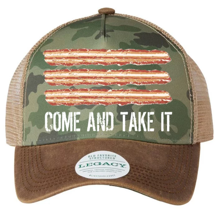 Come and Take It Bacon Legacy Tie Dye Trucker Hat