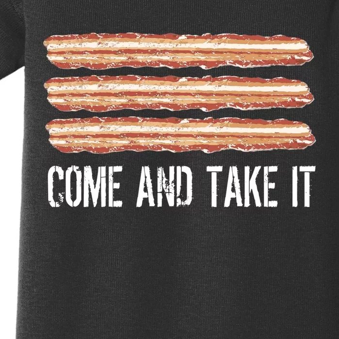 Come and Take It Bacon Baby Bodysuit