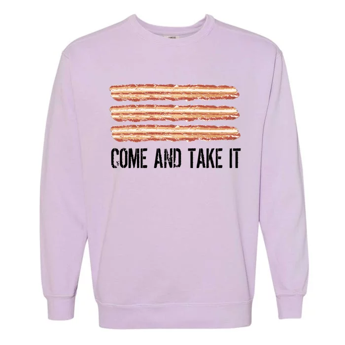 Come and Take It Bacon Garment-Dyed Sweatshirt