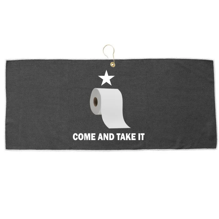 Come and Take It Funny Toilet Paper Large Microfiber Waffle Golf Towel