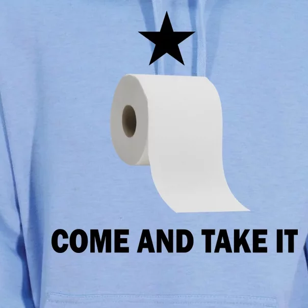 Come and Take It Funny Toilet Paper Unisex Surf Hoodie