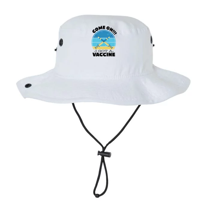 Come On I Got A Vaccine Legacy Cool Fit Booney Bucket Hat