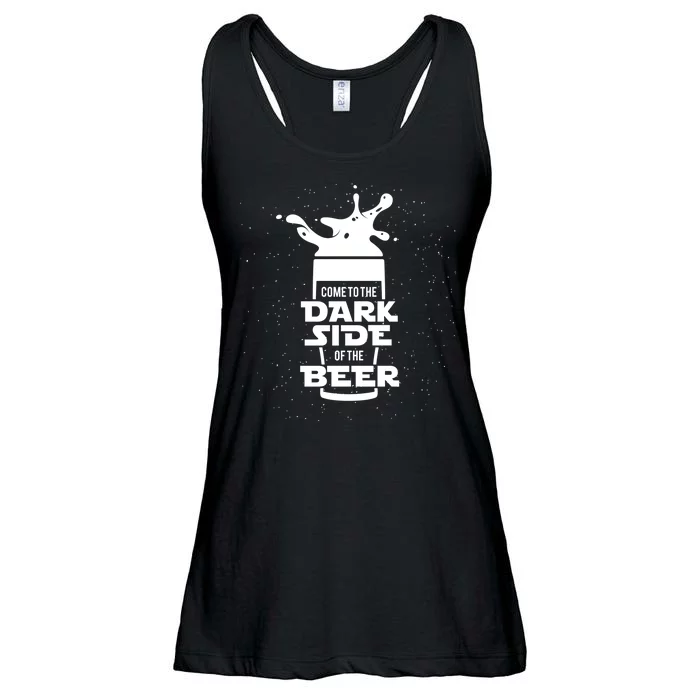 Come To The Dark Side Of The Beer Ladies Essential Flowy Tank