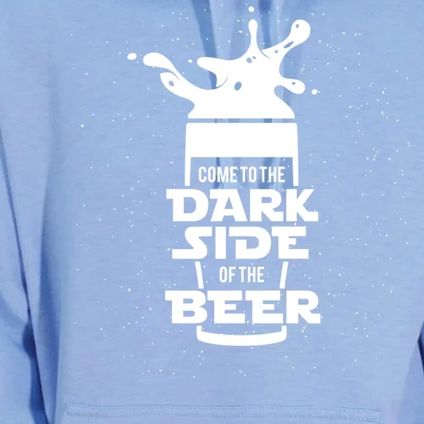 Come To The Dark Side Of The Beer Unisex Surf Hoodie