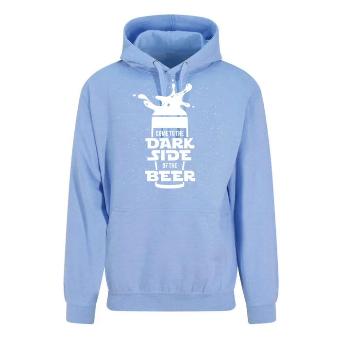 Come To The Dark Side Of The Beer Unisex Surf Hoodie