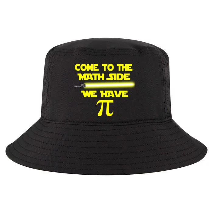 Come To The Math Side We Have Pi Cool Comfort Performance Bucket Hat