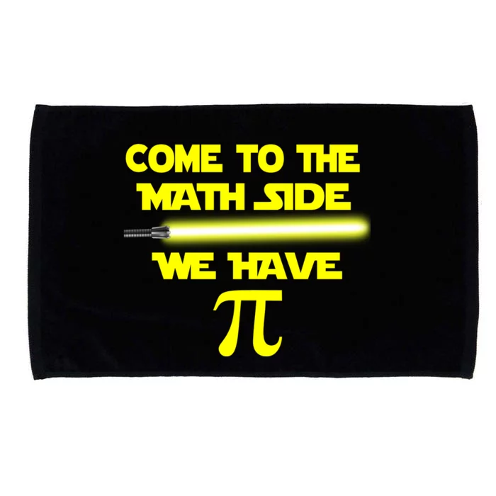 Come To The Math Side We Have Pi Microfiber Hand Towel