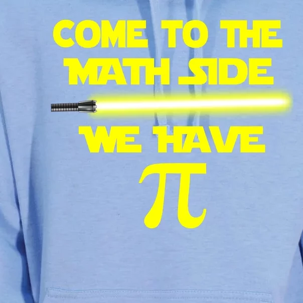 Come To The Math Side We Have Pi Unisex Surf Hoodie