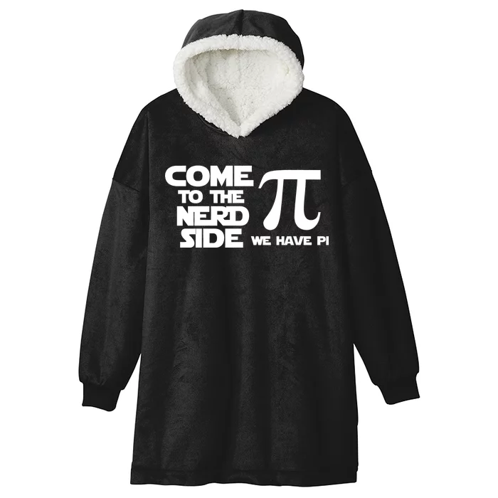 Come to the nerd side we have Pi Hooded Wearable Blanket