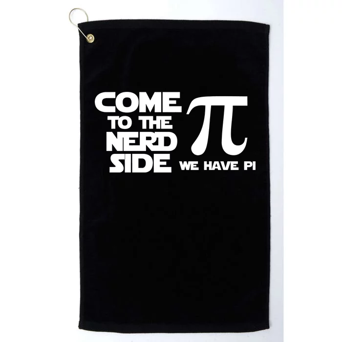 Come to the nerd side we have Pi Platinum Collection Golf Towel