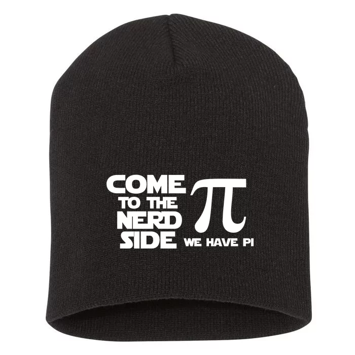 Come to the nerd side we have Pi Short Acrylic Beanie