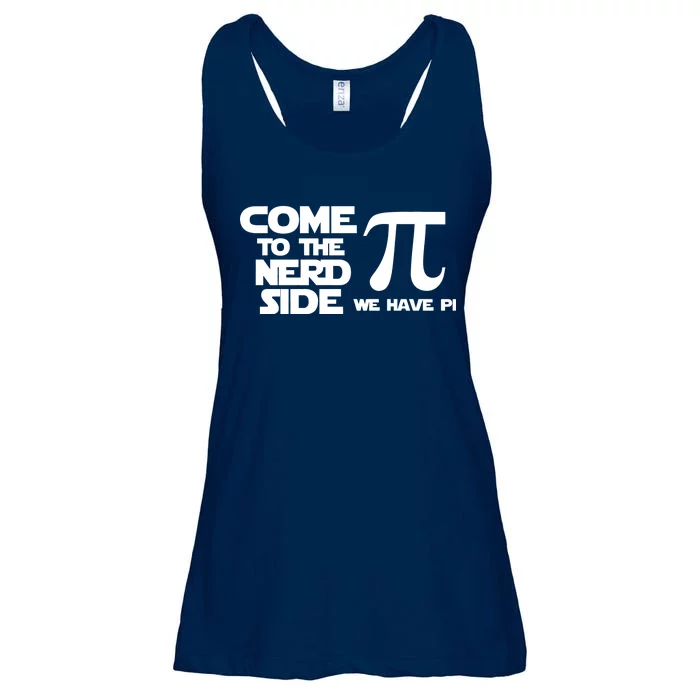 Come To The Nerd Side We Have Pi Ladies Essential Flowy Tank