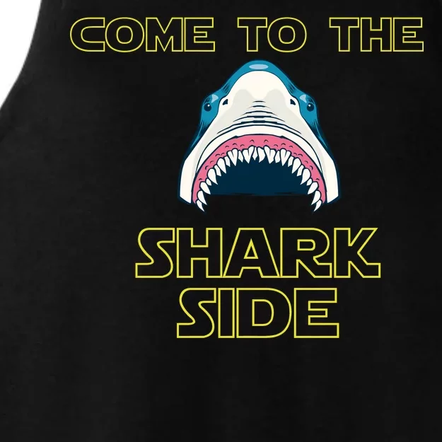 Come To The Shark Side Ladies Tri-Blend Wicking Tank