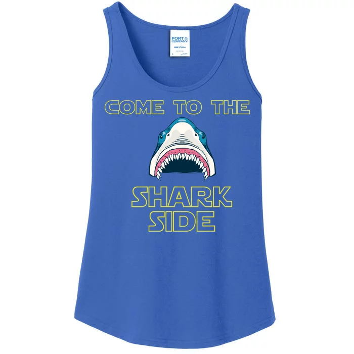 Come To The Shark Side Ladies Essential Tank