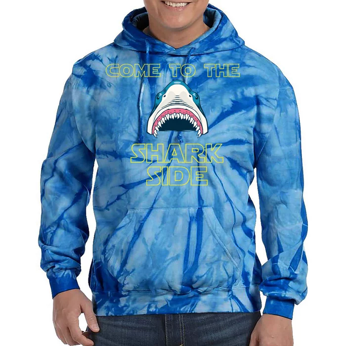 Come To The Shark Side Tie Dye Hoodie