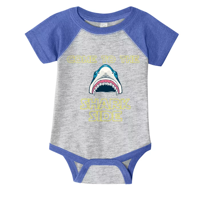 Come To The Shark Side Infant Baby Jersey Bodysuit