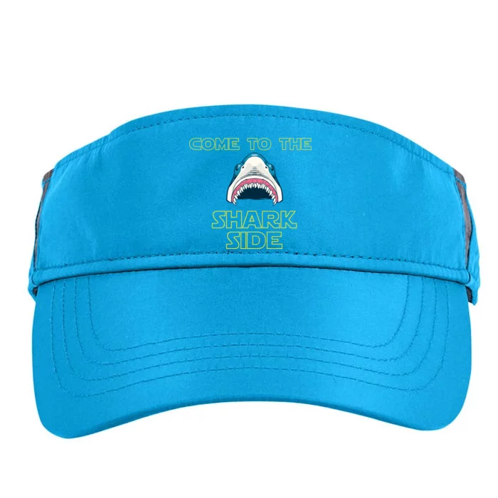 Come To The Shark Side Adult Drive Performance Visor