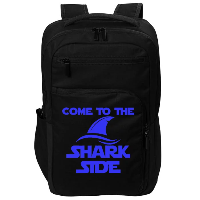 Come To The Shark Side Funny Impact Tech Backpack