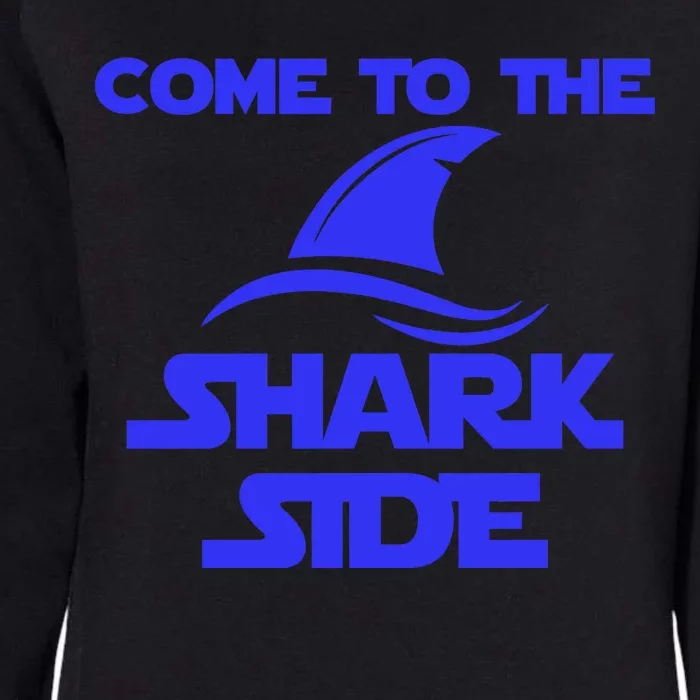 Come To The Shark Side Funny Womens California Wash Sweatshirt