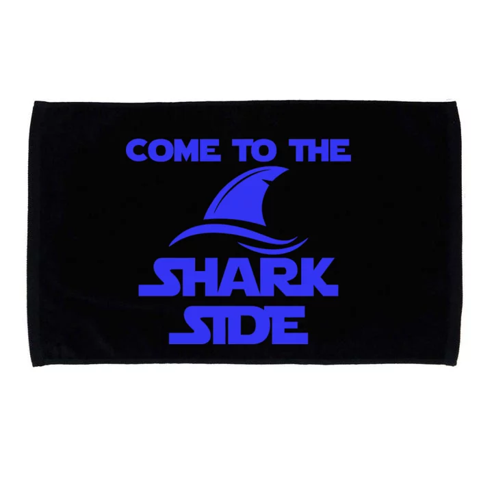 Come To The Shark Side Funny Microfiber Hand Towel