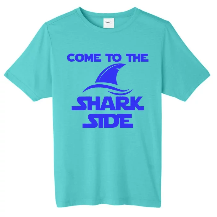 Come To The Shark Side Funny ChromaSoft Performance T-Shirt