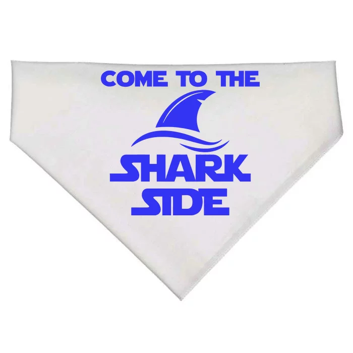 Come To The Shark Side Funny USA-Made Doggie Bandana