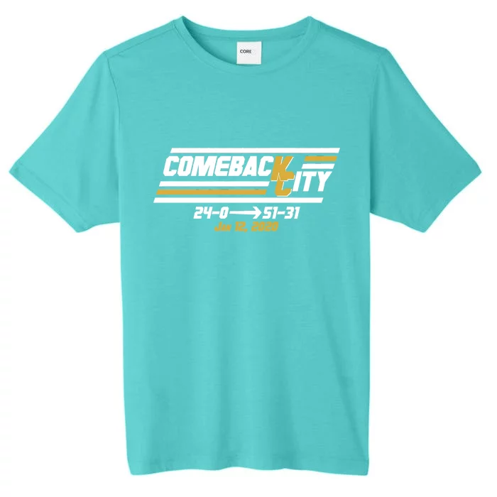 Comeback City Kansas City Football ChromaSoft Performance T-Shirt