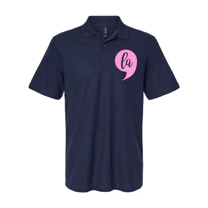 Comma La Kamala Harris Vote 2020 Election Softstyle Adult Sport Polo