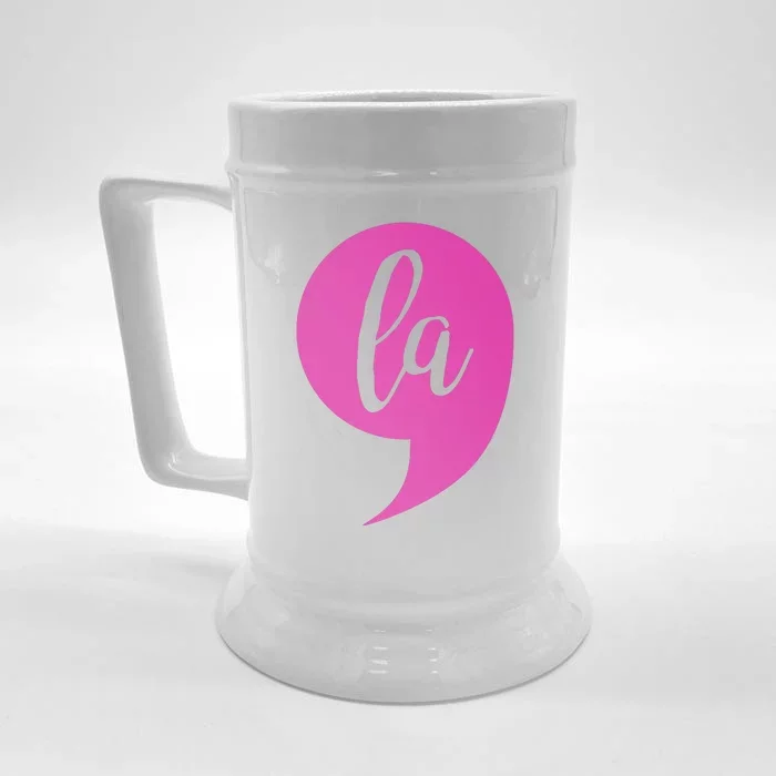 Comma La Kamala Harris Vote 2020 Election Front & Back Beer Stein