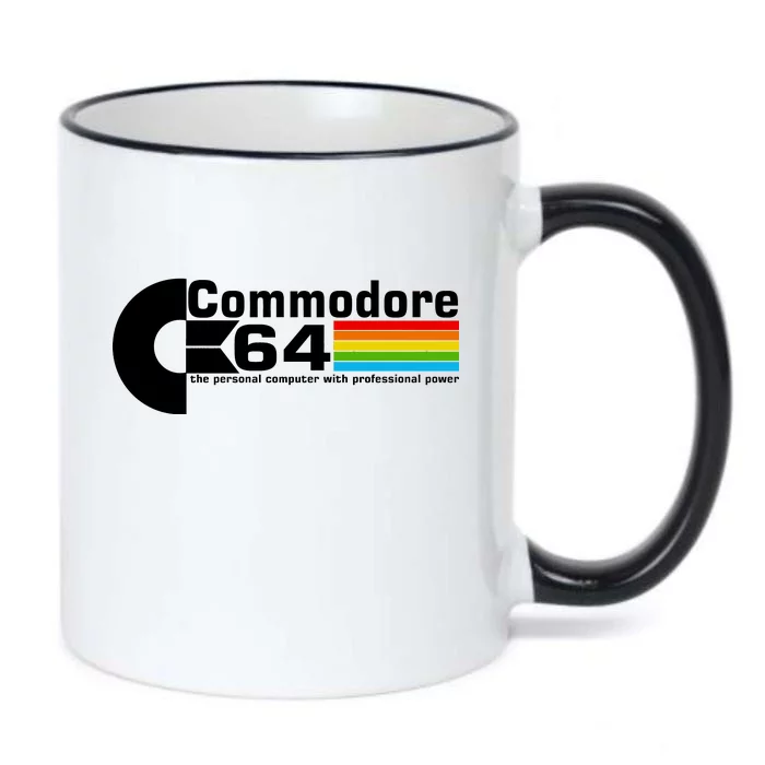 Commodore 64 Retro Computer Black Color Changing Mug