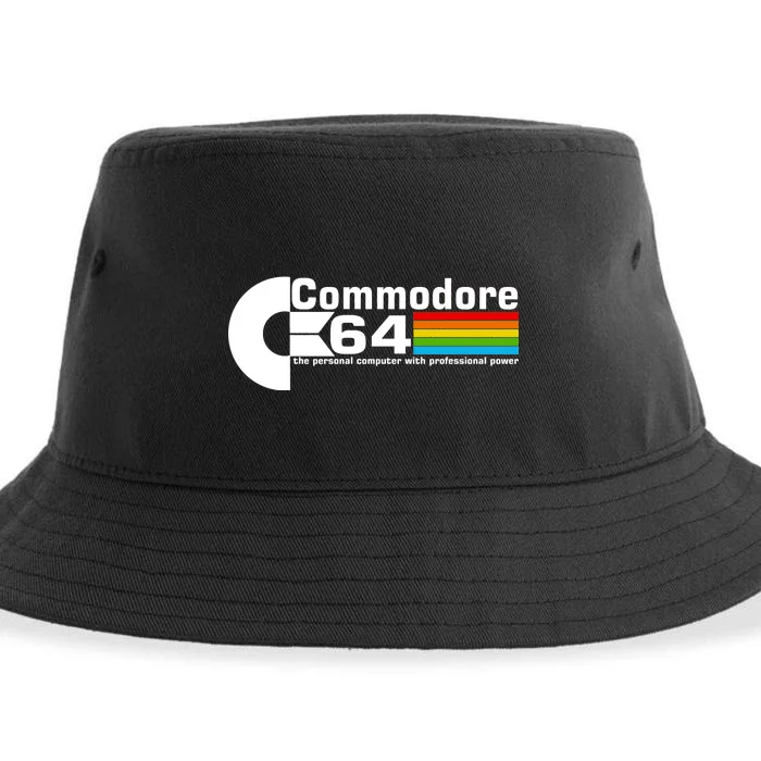 Commodore 64 Retro Computer Sustainable Bucket Hat