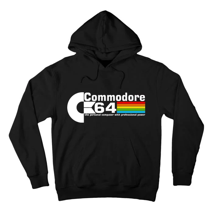 Commodore 64 Retro Computer Tall Hoodie