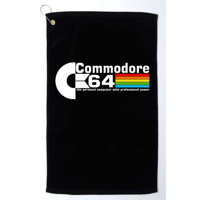 Commodore 64 Retro Computer Platinum Collection Golf Towel