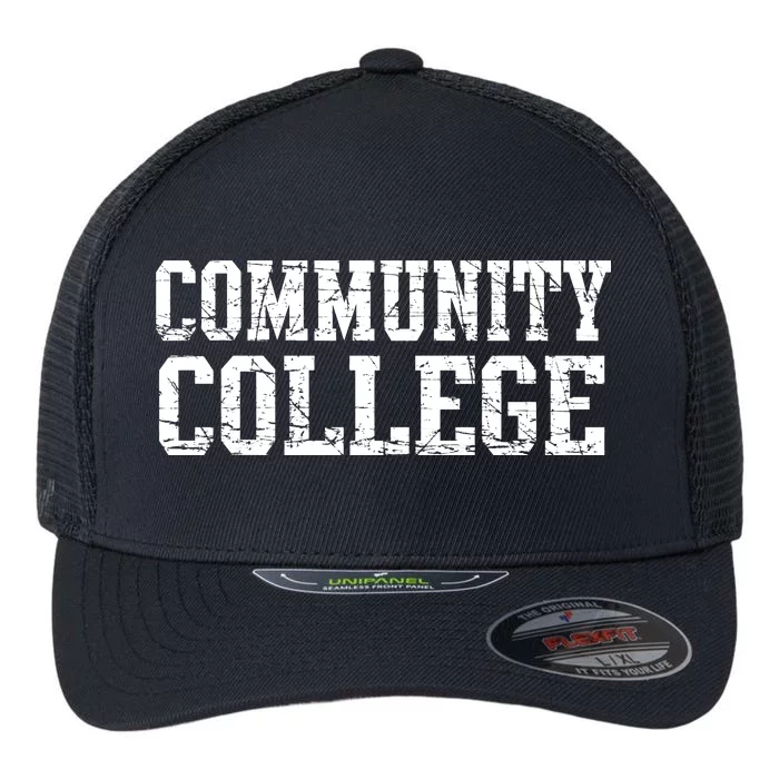 Community College Flexfit Unipanel Trucker Cap