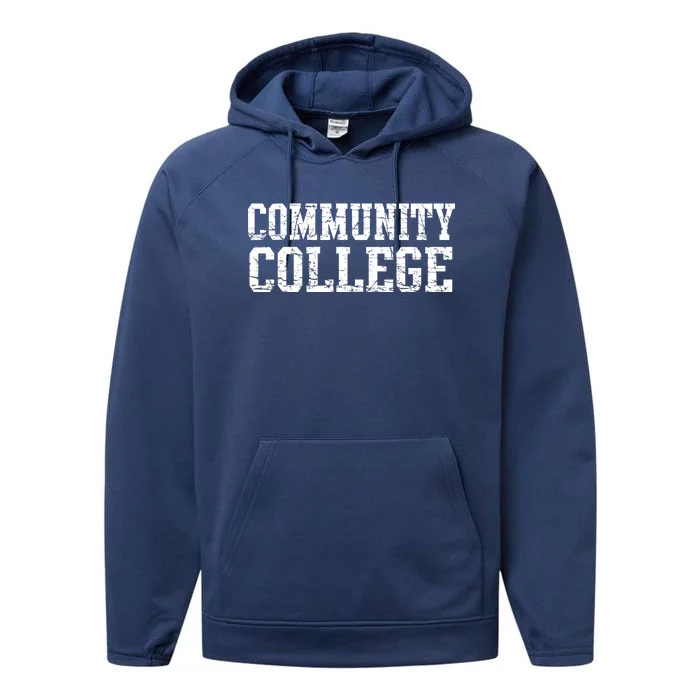 Community College Performance Fleece Hoodie