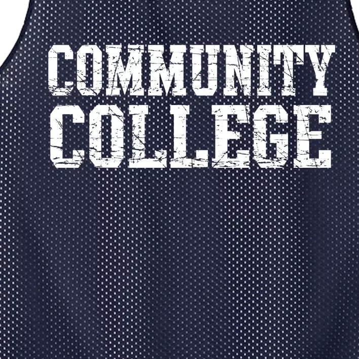 Community College Mesh Reversible Basketball Jersey Tank