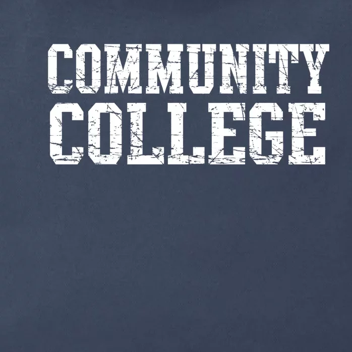 Community College Zip Tote Bag