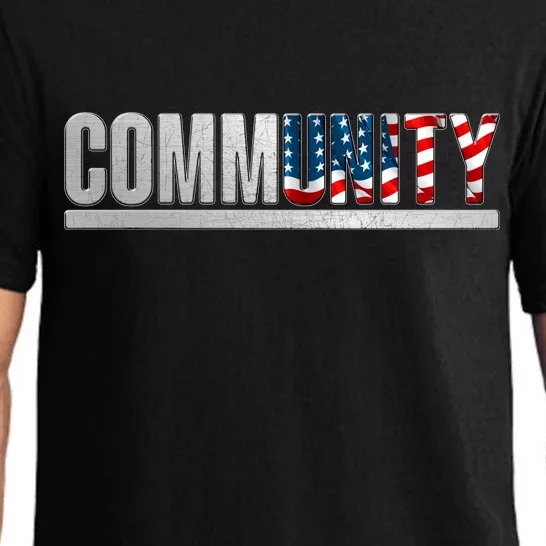 Community USA Flag Pajama Set