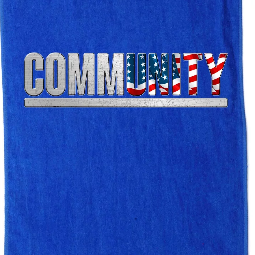 Community USA Flag Platinum Collection Golf Towel