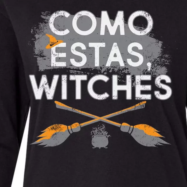 Como Estas Witches Womens Cotton Relaxed Long Sleeve T-Shirt