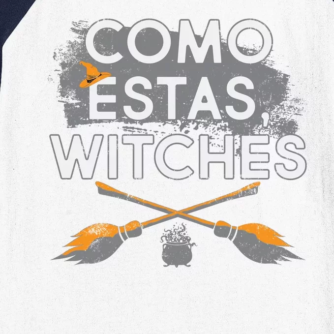 Como Estas Witches Baseball Sleeve Shirt