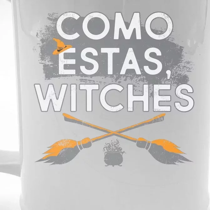 Como Estas Witches Front & Back Beer Stein