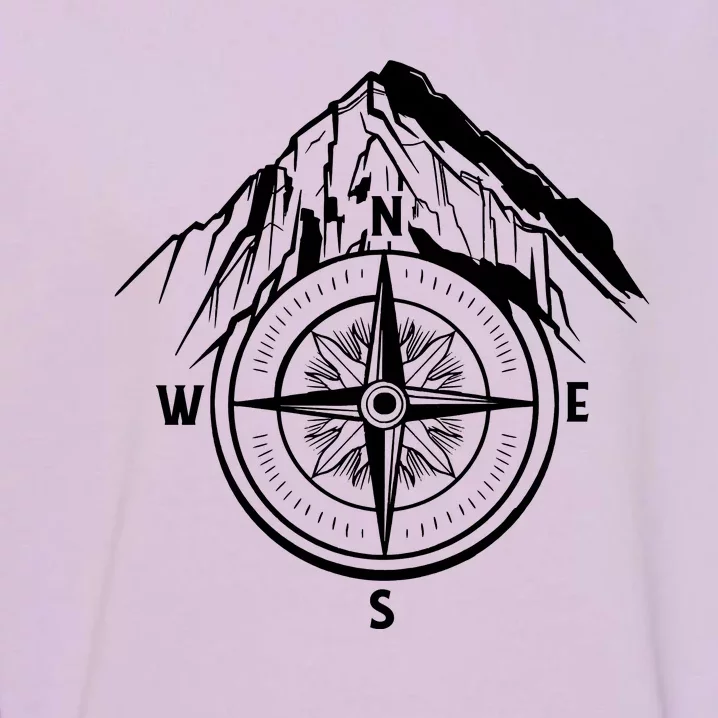 Compass Guide Mountain Garment-Dyed Sweatshirt