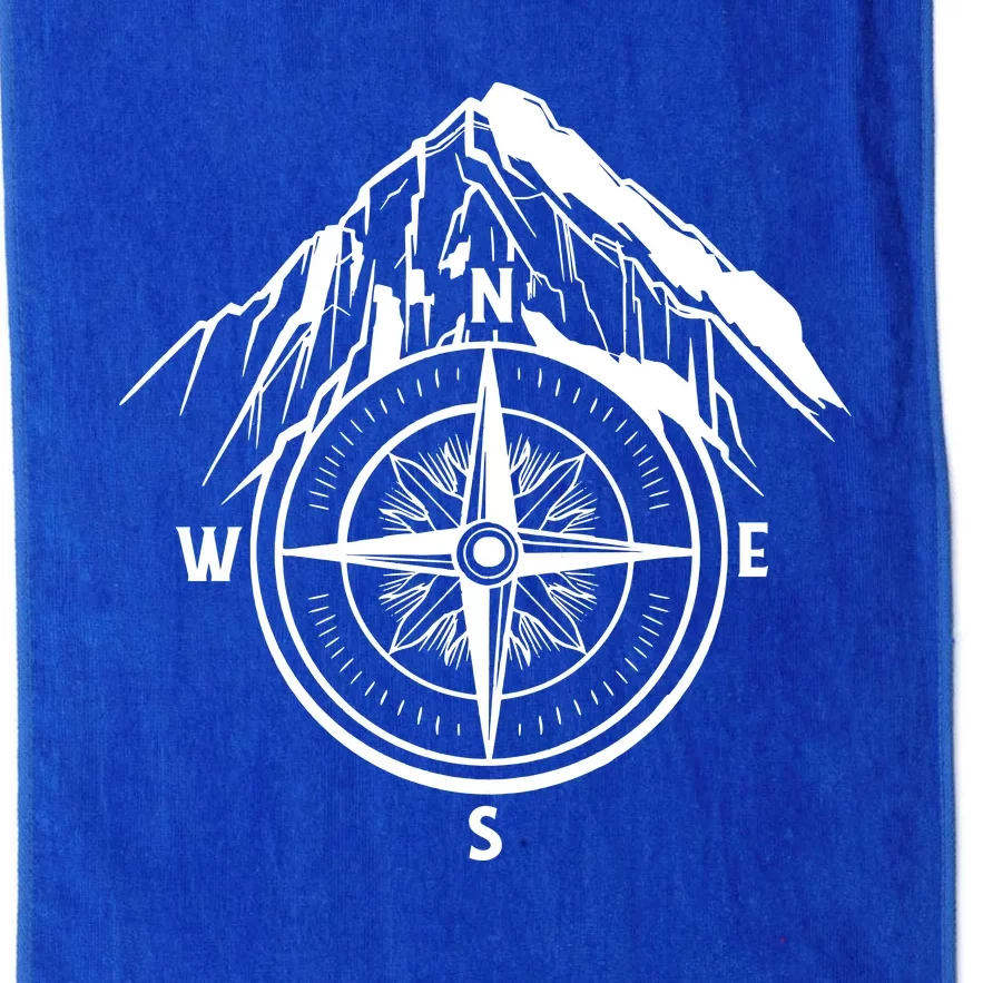 Compass Guide Mountain Platinum Collection Golf Towel